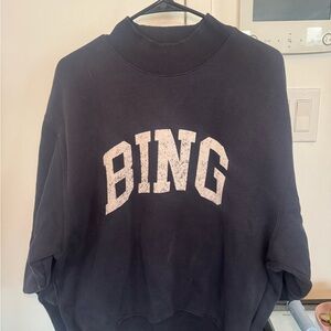 Anine Bing funnel neck sweatshirt
